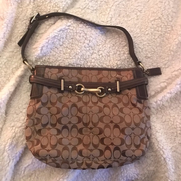 Authentic Brown Coach Bag - Picture 2 of 6